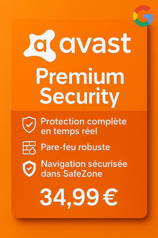 Avast Premium Security – 1 Device / 1 Year